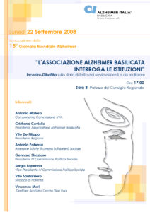 Eventi e manifestazioni | Associazione Alzheimer Basilicata